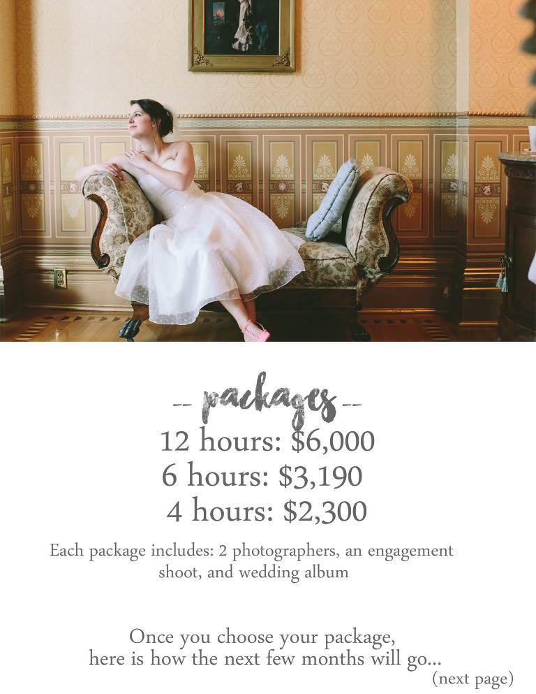Wedding prices 1